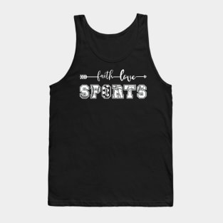 Faith love sports Tank Top